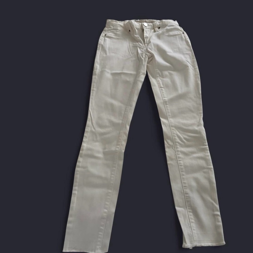 Blank NYC Cream Denim Pants